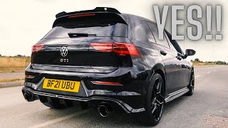 INTRODUCING My VW Golf GTI Mk8 w FI EXHAUST [upl. by Ati]