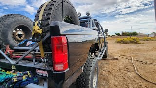 Ford f250 prerunner build pt 29 WHOOPS Testing [upl. by Rosemaria609]