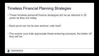 Children amp Money Timeless Strategies To Transmit to The Next Generation [upl. by Neau11]