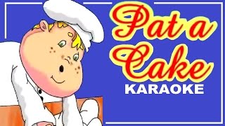 Pat a cake ll Karaoke [upl. by Nawyt]