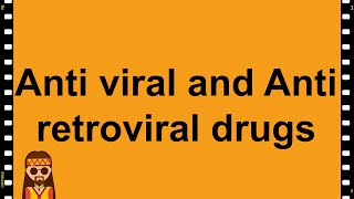 Pharmacology Antiviral and Anti retroviral drugs MADE EASY [upl. by Beth]