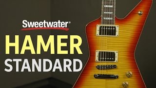 Hamer Standard Electric Guitar Review [upl. by Aicnetroh272]