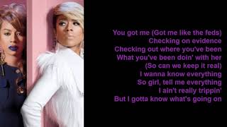 Woman to Woman by Keyshia Cole feat Ashanti Lyrics [upl. by Dorina654]