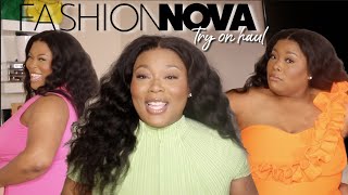 FASHION NOVA HAUL SPRING amp SUMMER DRESSES  PLUS SIZE TRY ON HAUL  BetheBeat [upl. by Airamat]