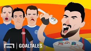 The bizarre Luis Suarez bite trilogy [upl. by Ppik]