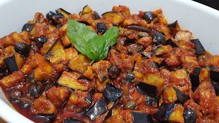 CAPONATA DI MELANZANE RICETTA SICILIANA ORIGINALE BUONISSIMA [upl. by Maurice]