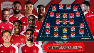 Arsenal Potential Squad Depth 2024 With 🔴 Transfer Window January 2024  Arsenal Transfer news [upl. by Ellie]