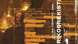 Julma Henri Ft Asa Rikosrekisteri 2 SRJTNT Vol 3 Out Noww [upl. by Ayocal]