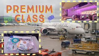 VIRGIN ATLANTIC  MANCHESTER TO ISLAMABAD  PREMIUM CLASS [upl. by Victoria]