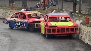 Saloon Stock Cars  Nutts Corner [upl. by Kath452]