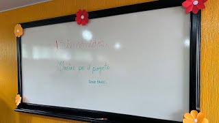 Conozca los pizarrones y cielo falso nuevo que le pusimos al Instituto por cooperativo de el Edén [upl. by Ahsertal]