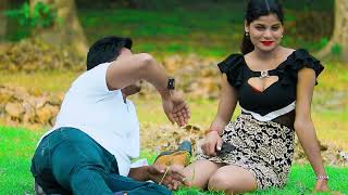 Back to back sleeping prank on cute girl  vishal banarasi [upl. by Enylrac]