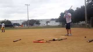 DeMarini Corndog  Wood Bat Softball Home Runs [upl. by Oys]