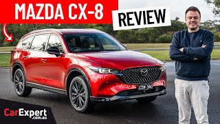 2023 Mazda CX8 inc 0100 amp autonomous 7 seat SUV review [upl. by Aham]