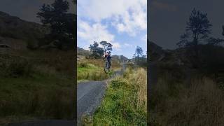 BIG Double Jumps 🤟 mtb rider mountainbike downhill [upl. by Enilekcaj]