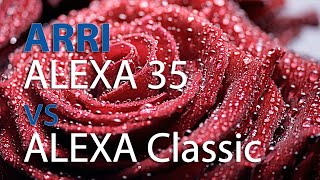 ARRI ALEXA 35 vs ALEXA Classic [upl. by Anayia575]