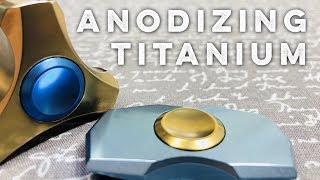 Tutorial Anodizing Titanium with ELECTRICITY [upl. by Erich]