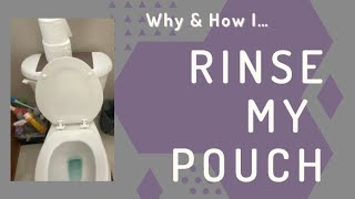 Why amp How I Rinse My Pouch  Get More Wear Time  Ostomy Tips [upl. by Yrovi]