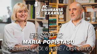 Ac de Siguranță12 cu Răzvan Exarhu Invitată Actrița Maria Popistașu [upl. by Pentha394]