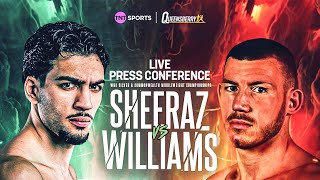 Hamzah Sheeraz v Liam Williams  Press Conference  TNT Sports Boxing  FightNight [upl. by Thaine]