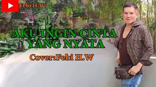 Betharia Sonata AKU INGIN CINTA YANG NYATA Cover Febi HWmodel video clip Vishel Crown [upl. by Notnroht]