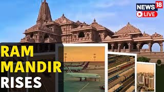 Ayodhya Ram Mandir LIVE  Ayodhya Ram Mandir Exclusive Inside View LIVE  Ram Mandir LIVE News [upl. by Ormsby]