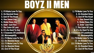 Boyz II Men Greatest Hits Playlist Full Album  Best Of RampB RampB Songs Collection Of All Time [upl. by Ydnelg]