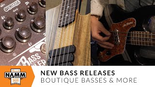 New Bass Releases From Dunable Serek Orange Dingwall and Rivolta at Winter NAMM 2020  Reverb [upl. by Birdt]