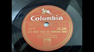 78 rpm  Chris Blignaut  Daar Onder waar Die Pampoene Groei [upl. by Aicemak375]