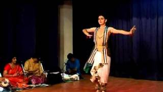 Bharatanatyam performance by Yatin Agarwal Varnam part 1 [upl. by Zetrok14]