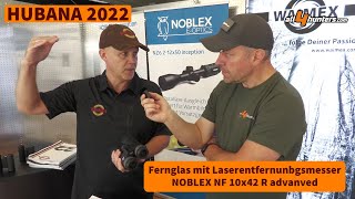 HUBANA 2022 Fernglas mit Laser Entfernungsmesser NOBLEX NF 10x42 R advanced [upl. by Analli12]