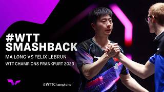 Ma Long vs Felix Lebrun  WTTSmashback  WTT Champions Frankfurt 2023 [upl. by Braden]