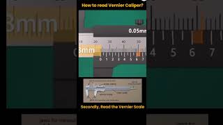 How to read vernier caliper mechanic tools [upl. by Chaddy513]