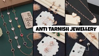 WHOLESALE  KIYU ZIYU  ANTI TARNISH JEWELLERY  CHEAPEST RATE EVER IN MARKET [upl. by Fritzie]