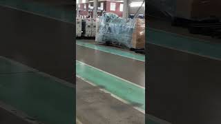 🚀HUAYU carton machinery delivery momentcontainer loading shipping abroad to Central Asia packaging [upl. by Morganstein297]