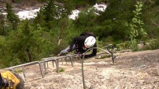 Via Ferrata Tiere Champery Klettersteigmp4 [upl. by Neeloj]