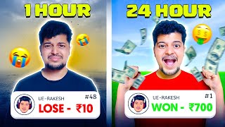 I played FF tournaments for 24 hours and earned ₹ rupees 🤑 [upl. by Mcgray]