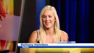 Bethany Hamilton talks about Soul Surfer [upl. by Eiramnwad]