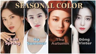 ĐẶC ĐIỂM CỦA TỪNG MÙA TRONG SEASONAL COLOR  Màu sắc cá nhân và những điều bạn chưa biết [upl. by Ecneps]