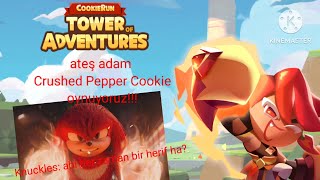 Ateş adam Cruhed Pepper Cookie oynuyoruz Cookie Run Tower Adventure [upl. by Hsirahc911]