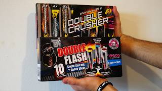 BombenrohrVergleich Double Crusher vs Double Flash  Lidl Feuerwerk [upl. by Eiddam]