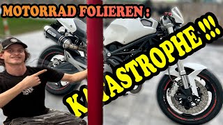 NIE WIEDER MOTORRAD FOLIEREN [upl. by Stenger580]