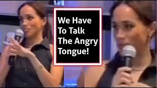 Meghan Markle Bookstore Oprah Tongue Weirdness [upl. by Gredel]