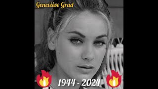 Hommage  Geneviève Grad Mais où sen vont les étoiles 1966 montage vidéo [upl. by Ateuqal762]