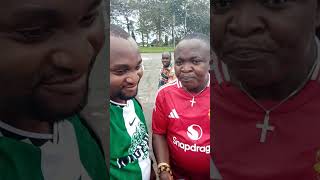 edwardchime5684 Interviewing Henry from Football fans tribe about Manchester United [upl. by Yrroc]