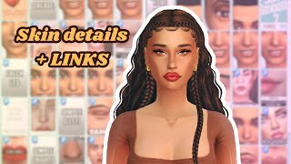 Ultimate Skin Details  CC LINKS ✨  The Sims 4 MustHave Maxis Match Custom Content [upl. by Hinkle]