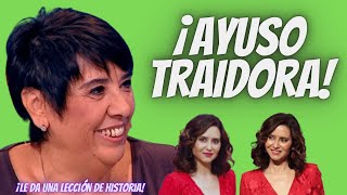 ¡SERÍA una TRAIDORA  Nieves Concostrina quotLAPIDAquot a Díaz Ayuso con esta LECCIÓN de HISTORIA [upl. by Ecnarret503]