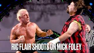 RIC FLAIR SHOOTS ON MICK FOLEY [upl. by Lada]