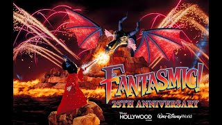 Fantasmic WDW Version  25th Anniversary Tribute [upl. by Devaj]