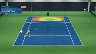 Matchpoint  Tennis Championships Nintendo Switch Demo  Tutorial amp Quick Match  29 Minutes [upl. by Nwahsem18]